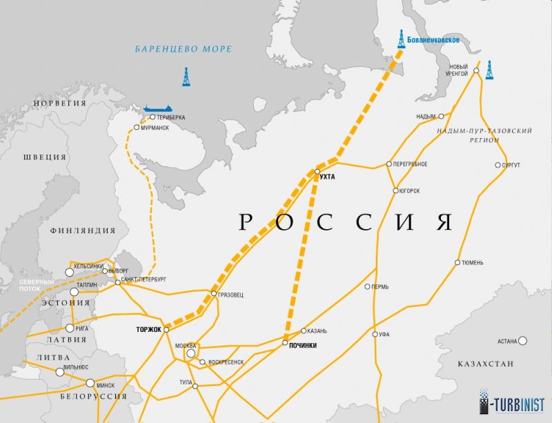 Вахтово-жилищный комплекс на Бованенковском месторождении