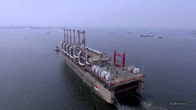 Плавучая электростанция Karadeniz Powership