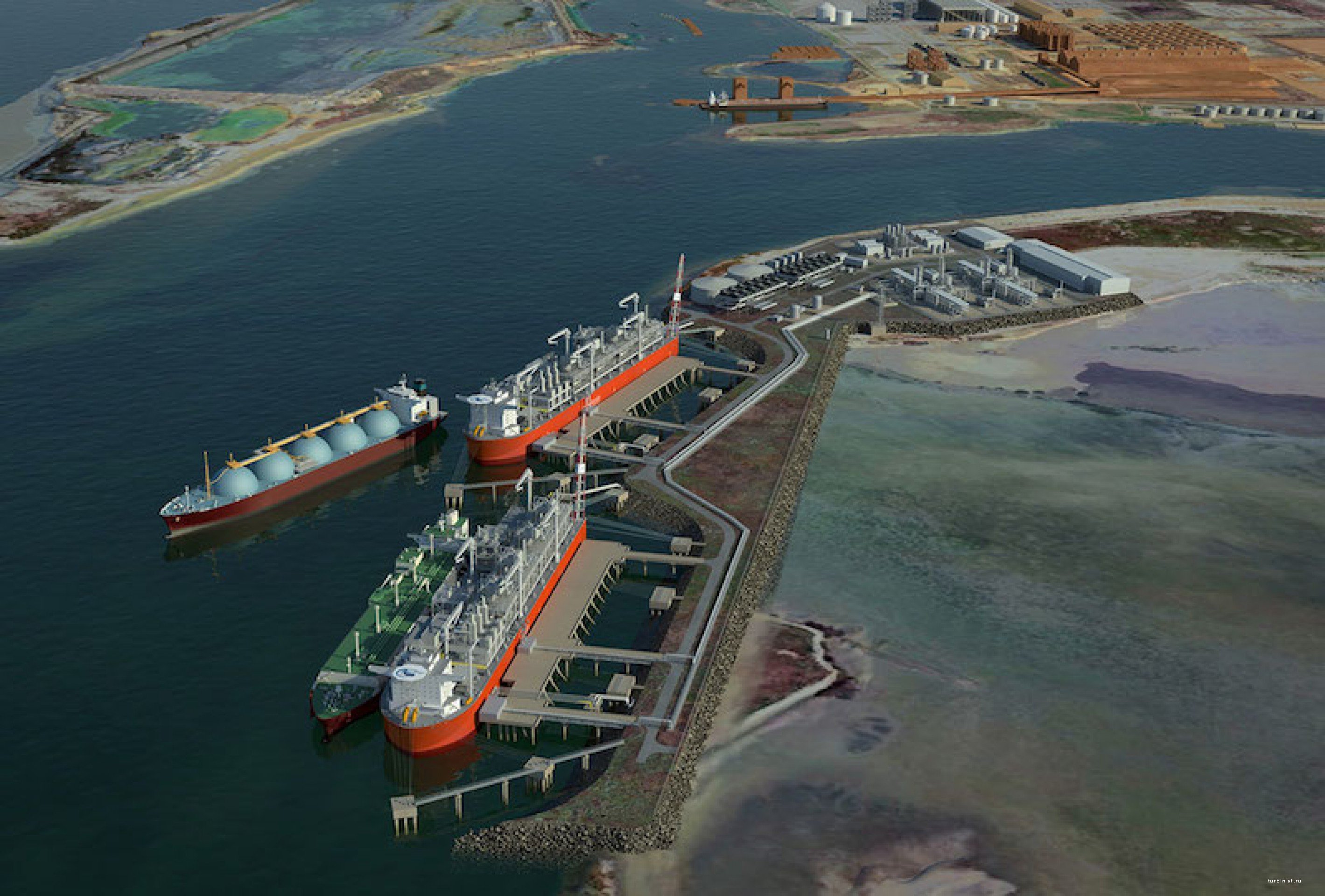 газовый терминал спг сша. терминал газа. регазификационный терминал спг. терминал газа.