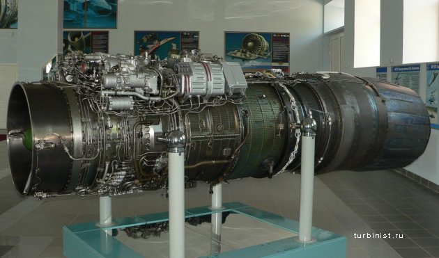Двигатель РД-33 подробная 3D модель